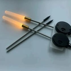 solar luminous reed led landscape stake