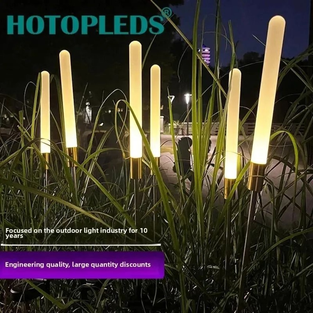 Solar Luminous Reed LED Landscape Stake 2