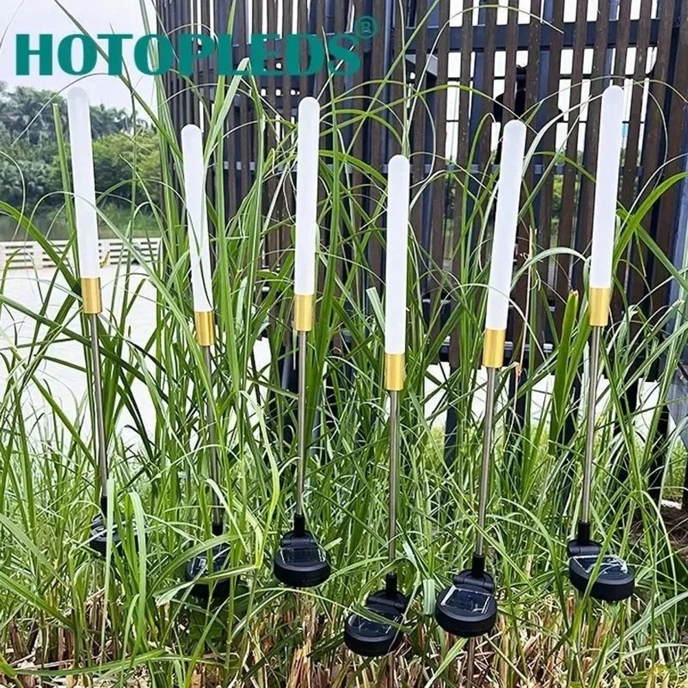 Solar Luminous Reed LED Landscape Stake 4
