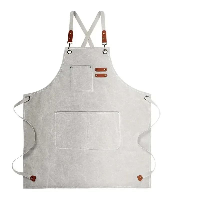 HeavyDuty Canvas Kitchen Coffee Apron 7