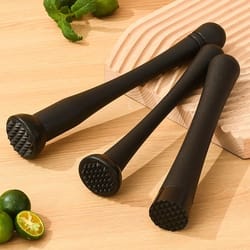 stainless steel cocktail muddler & spiky ice pestle