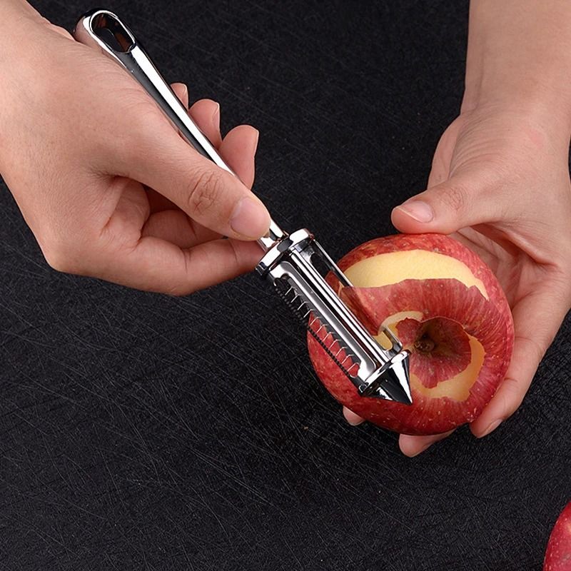 3in1 Rotatable Stainless Steel Peeler Slicer 3