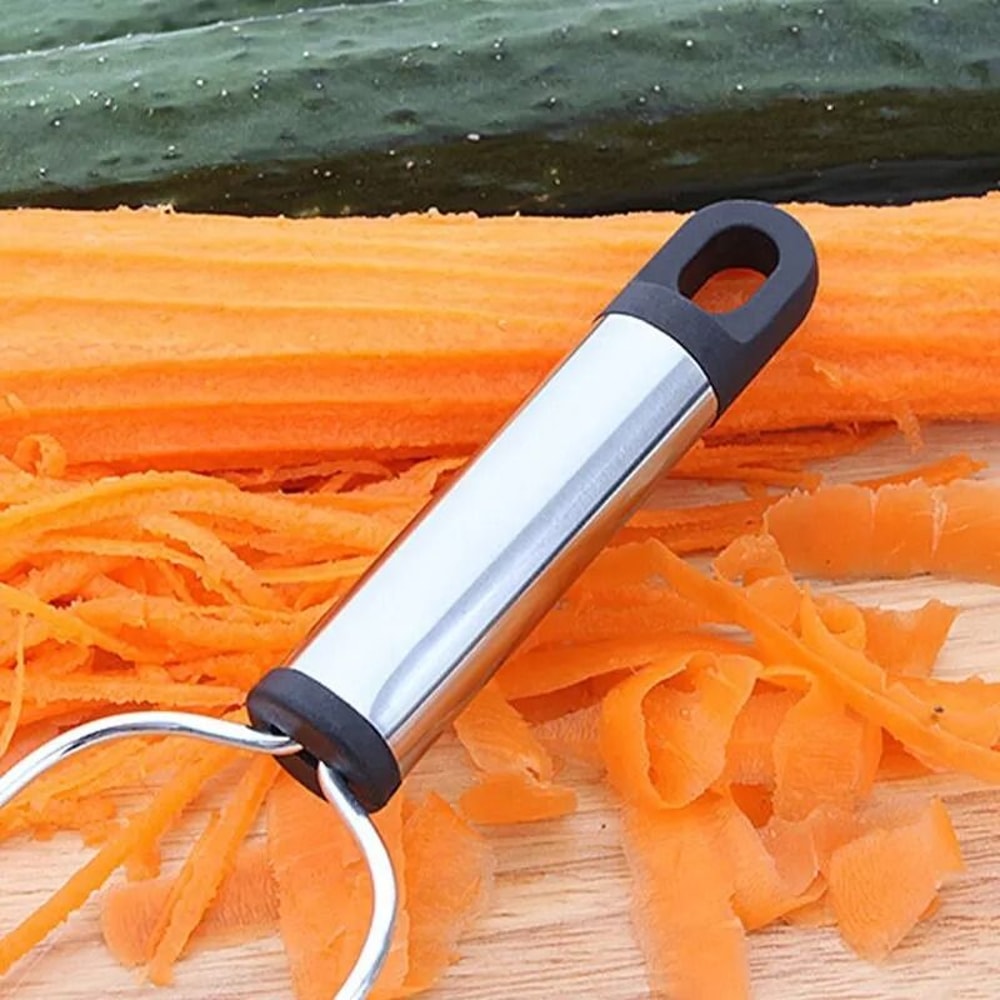 WideBlade Stainless Steel Vegetable Peeler 4