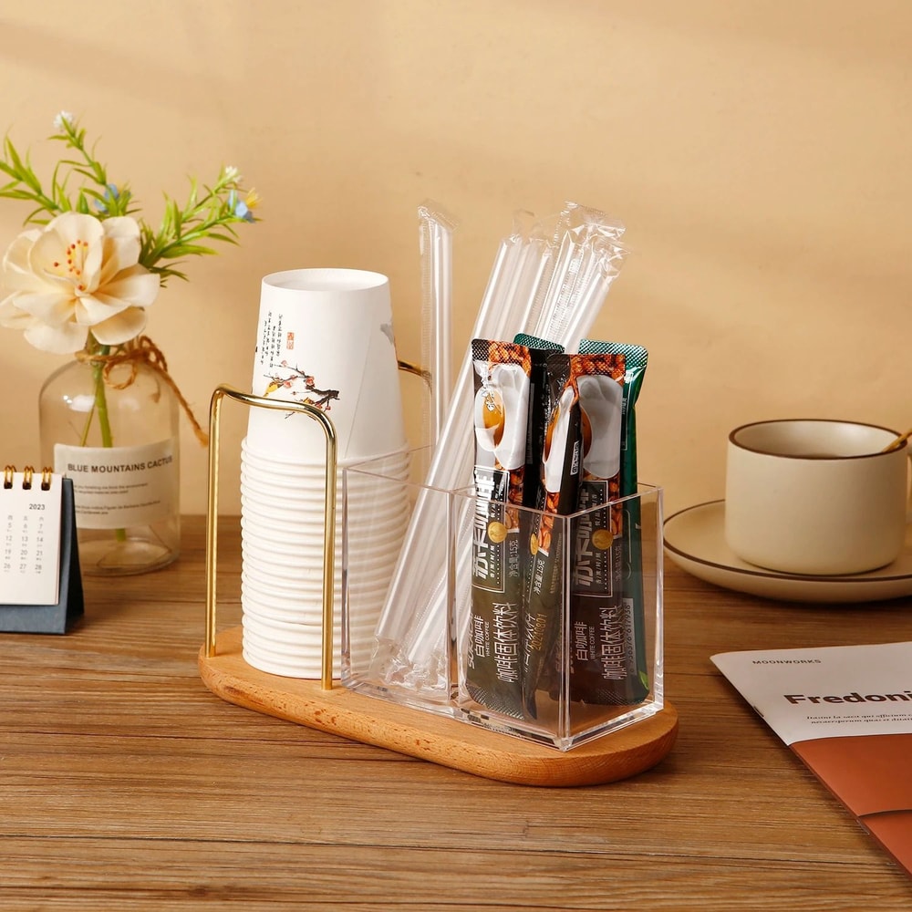 3in1 Disposable Cup Tableware Organizer 2