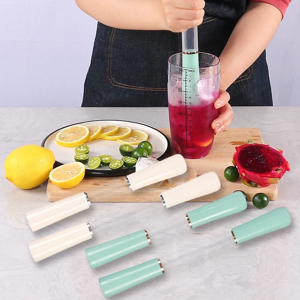 Textured Cocktail Muddler Fruit Crusher 1