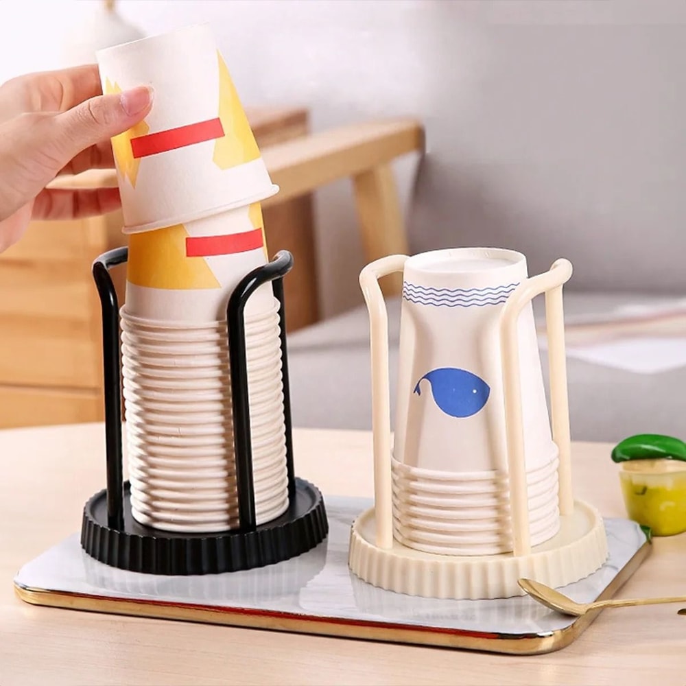Simple Paper Cup Storage Rack Extractor 3