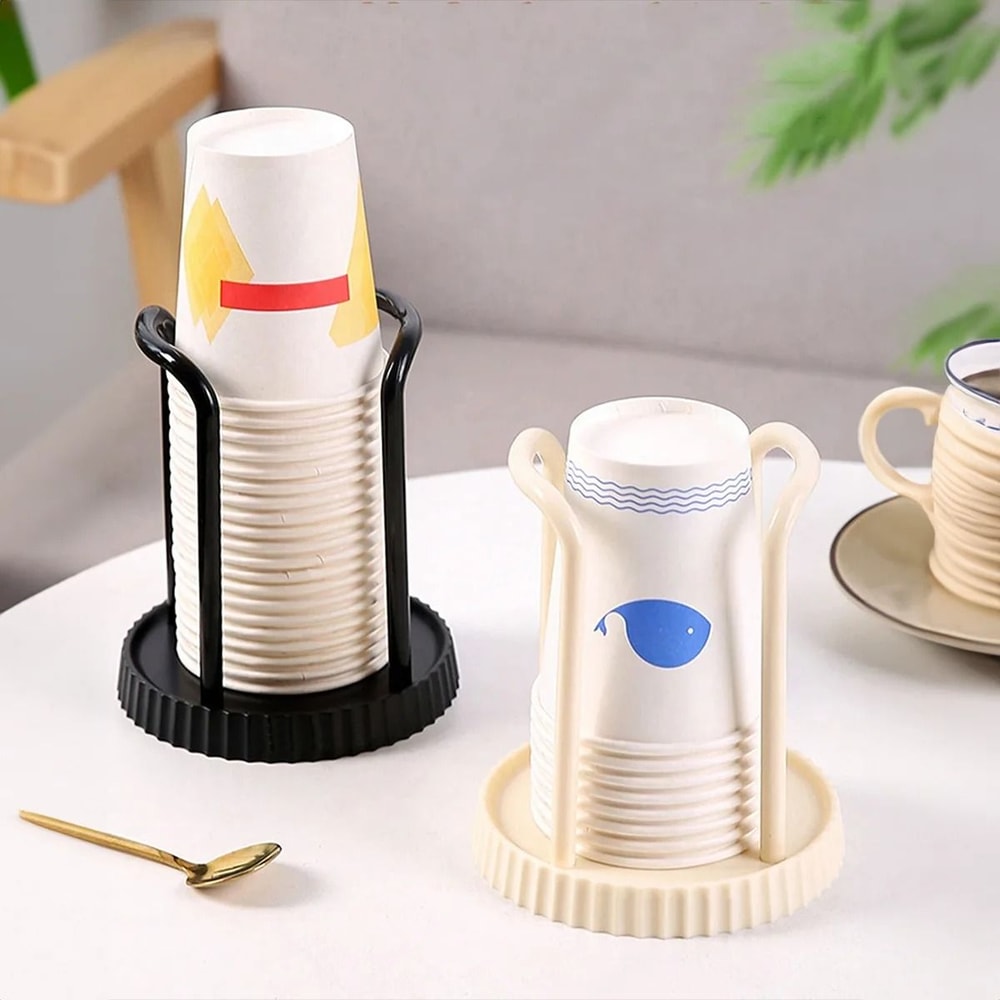 Simple Paper Cup Storage Rack Extractor 6