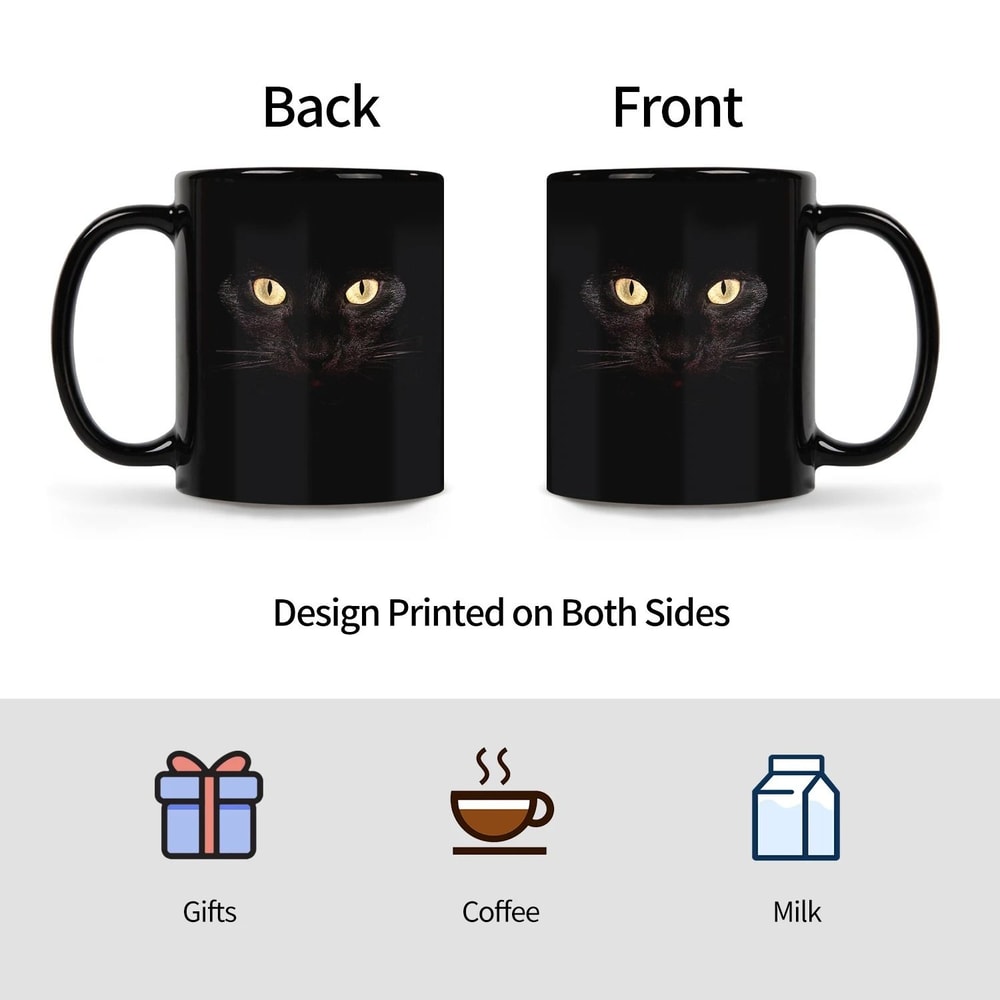 Black Cat Artisanal Coffee Mug 2