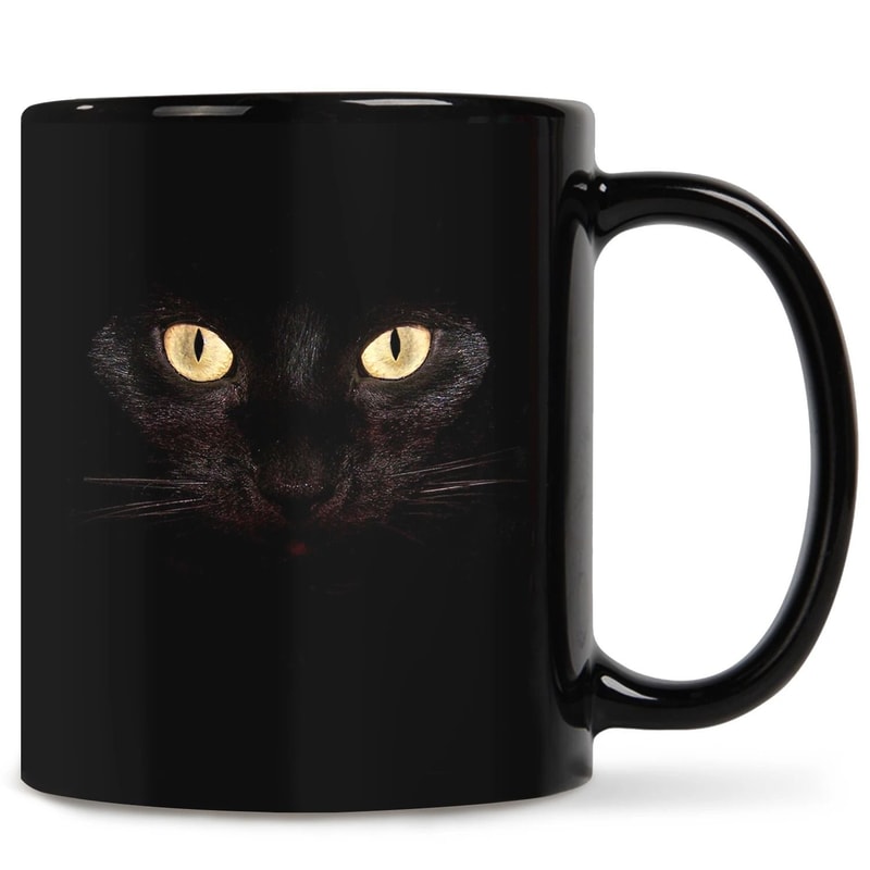Black Cat Artisanal Coffee Mug 3