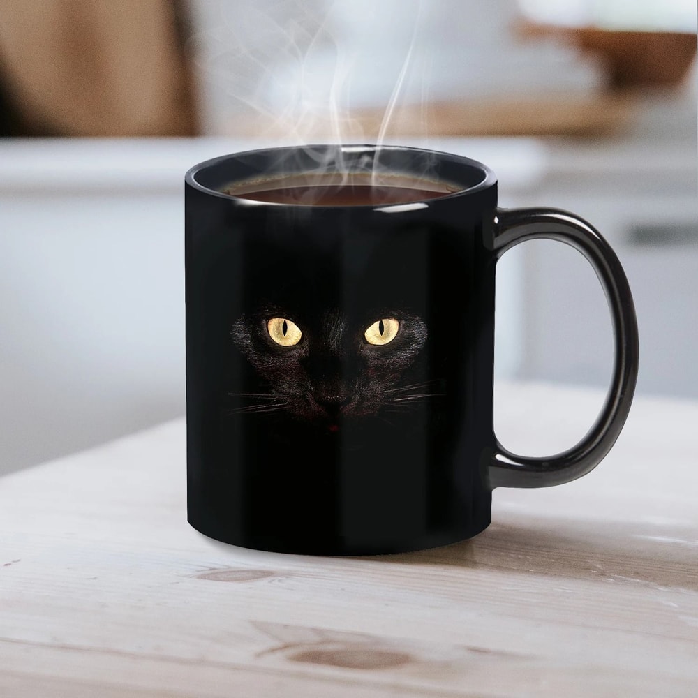 Black Cat Artisanal Coffee Mug 5