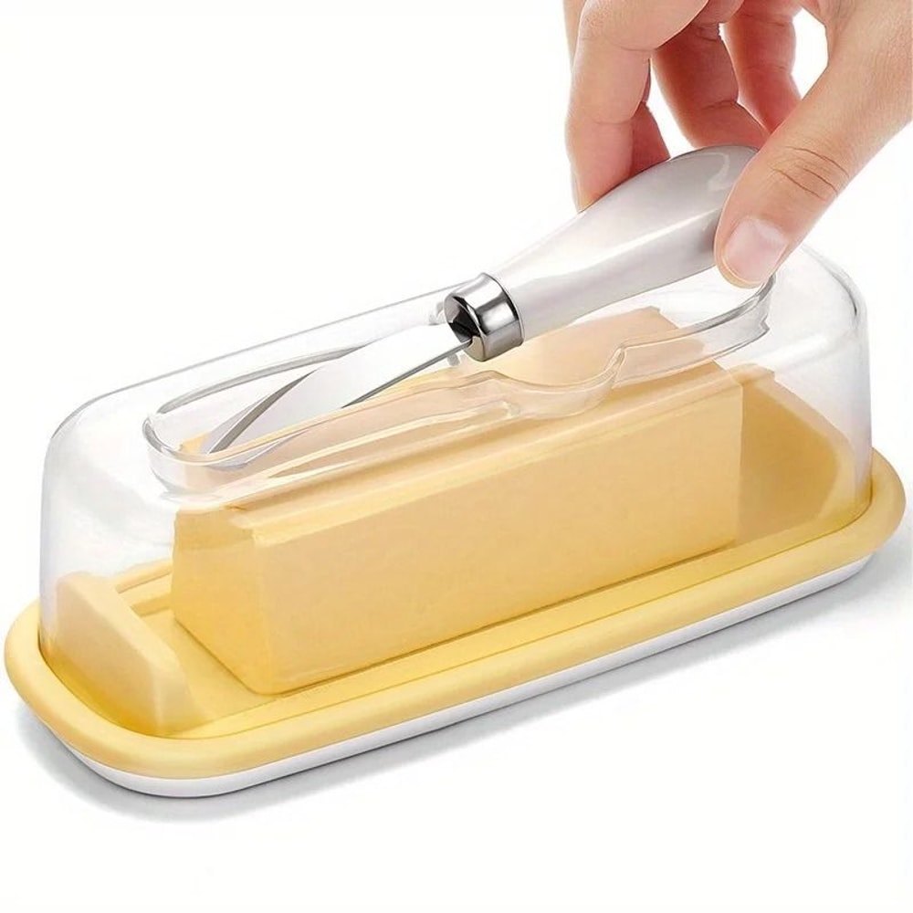 HighSealing Butter Dish With Integrated Spreader 7