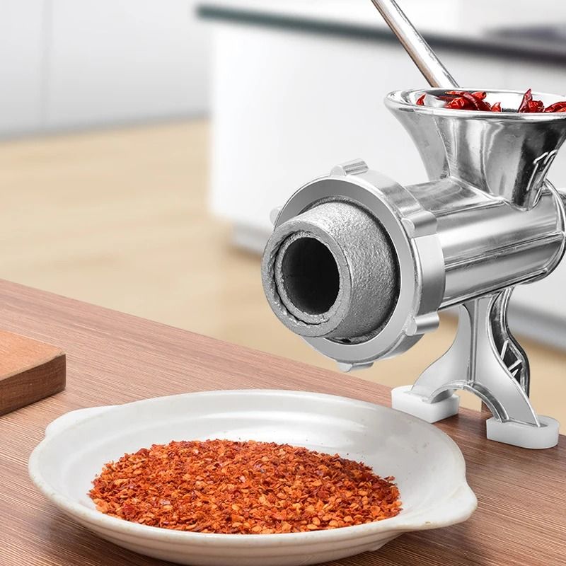 Aluminum Alloy Manual Meat Grinder Sausage Maker 5