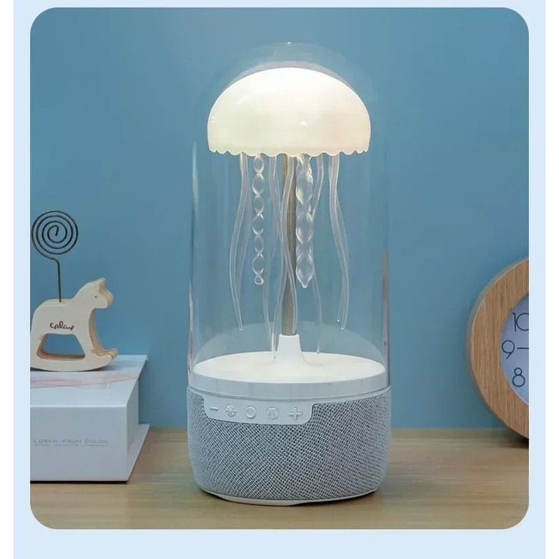 Creative Colorful Jellyfish Lamp Bluetooth Speaker 7