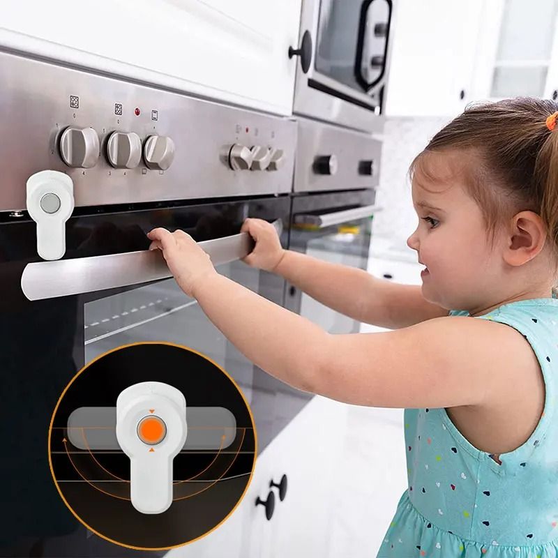 Baby Safety Oven Door Kitchen Lock 0