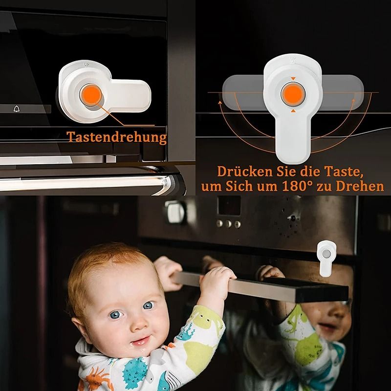 Baby Safety Oven Door Kitchen Lock 1