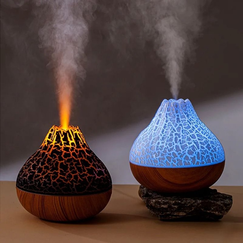300ml Volcano Air Humidifier Desktop Mist Diffuser 2