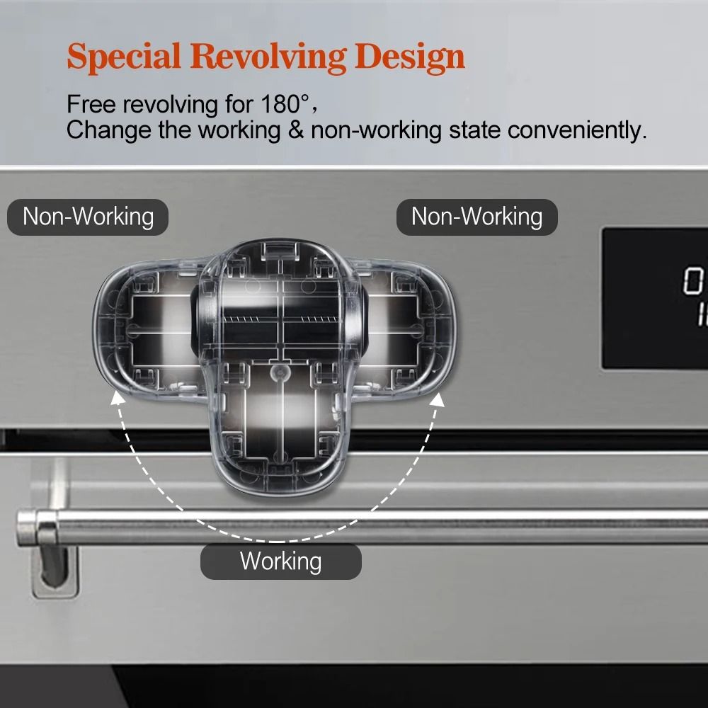 Advanced Oven Lock Kids Safety Door Stopper 3