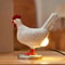 Simulated Animal Chicken Night Light Decorative Ornament 1