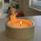 Kitten Warming Paws Candle Holder Desktop Ornament 2