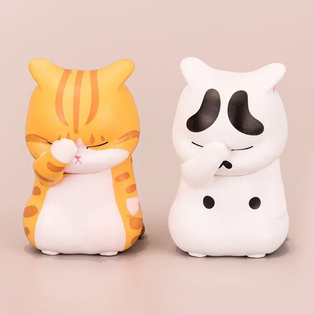 Kawaii Cute Cat Doll Desktop Ornamen 1