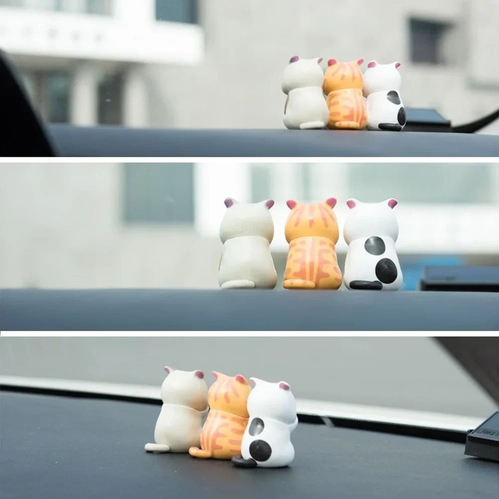 Kawaii Cute Cat Doll Desktop Ornamen 5