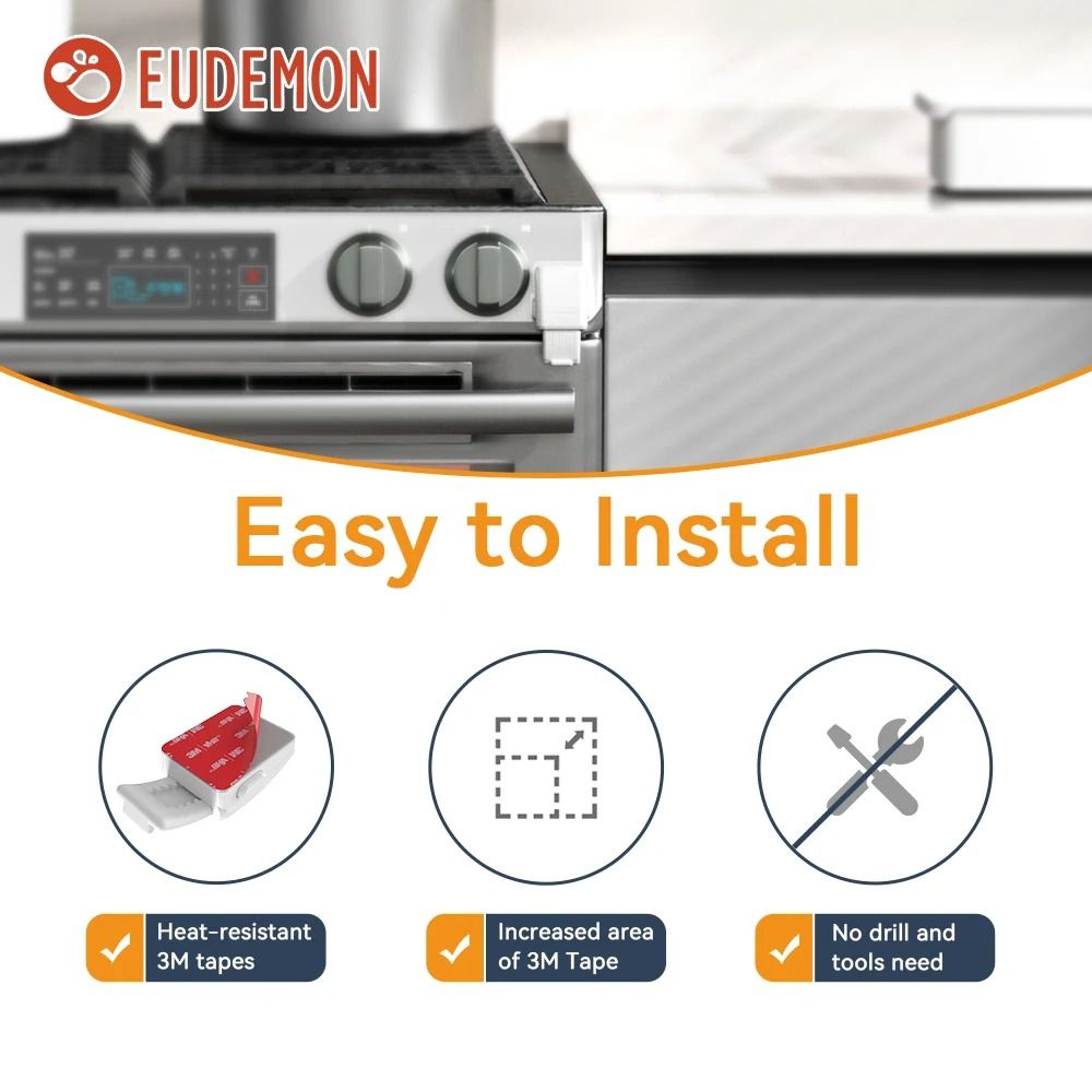 HighSecurity Oven Door Lock Safety Stopper 4