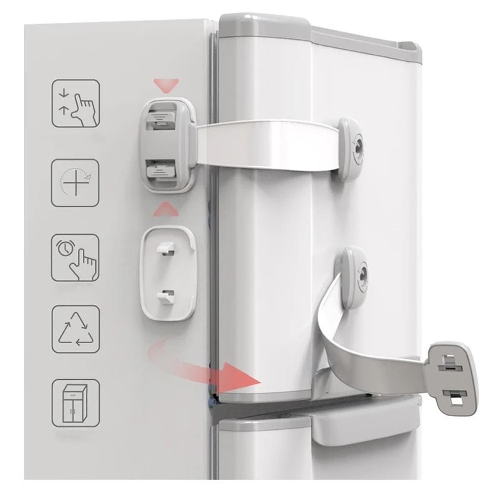 MultiFunction Baby Safety AntiPinch Lock Set 2