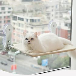high-performance suction cup cat hammock