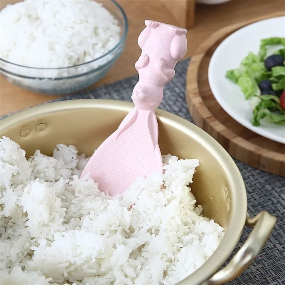 Creative Standing Rabbit Rice Spatula 2