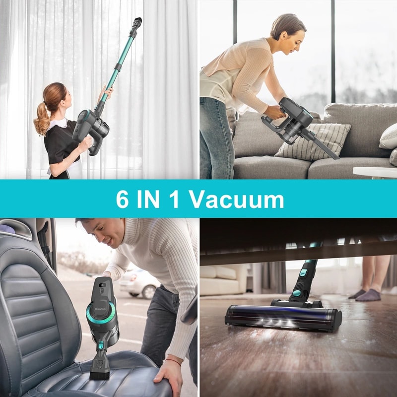 HighPower Cordless Upright Vacuum Cleaner 2
