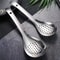 304 Stainless Steel Precision Strainer Skimmer Spoon 0