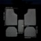 Elite Interior Defense Universal PU Leather Car Floor Mats 5Piece Complete Foot Pad Set 2
