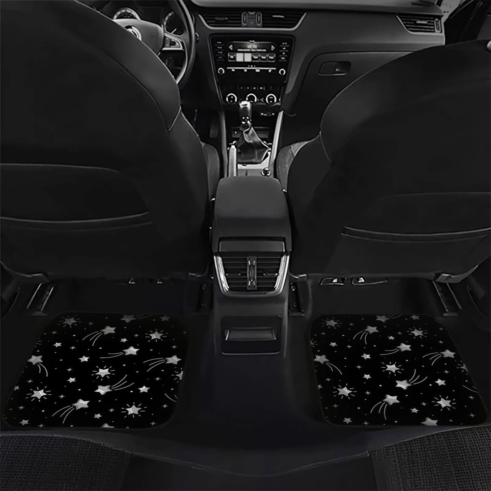 Universal HighTraction Car Floor Mats 4Piece AllWeather Interior Protection Set 4