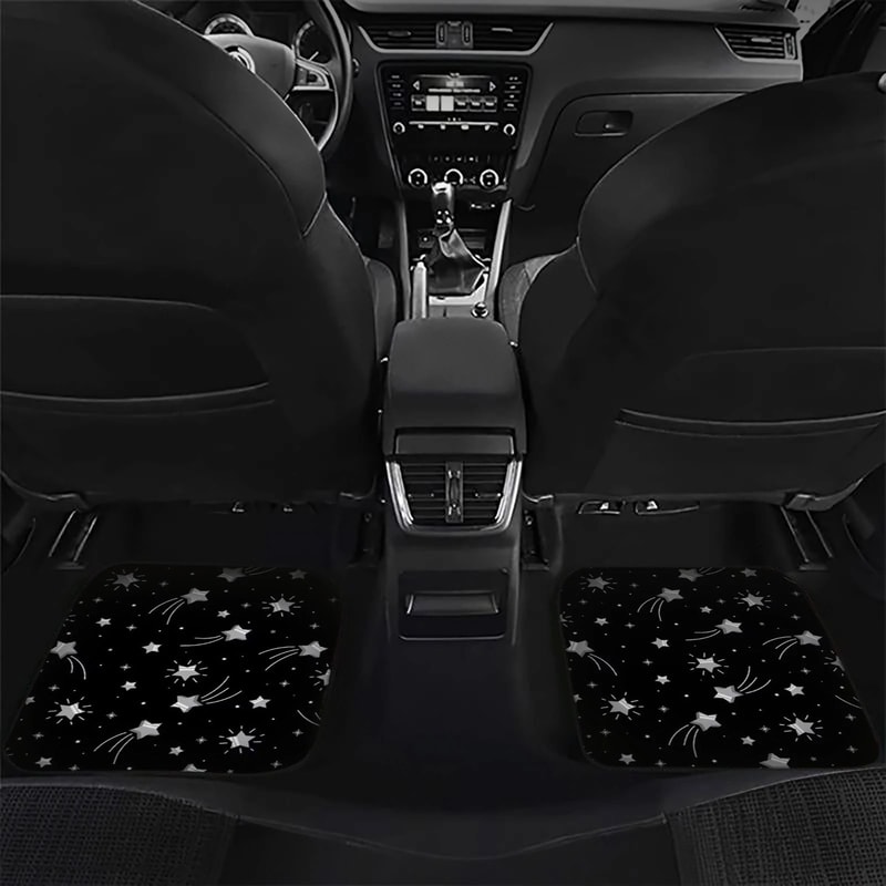 Universal HighTraction Car Floor Mats 4Piece AllWeather Interior Protection Set 4