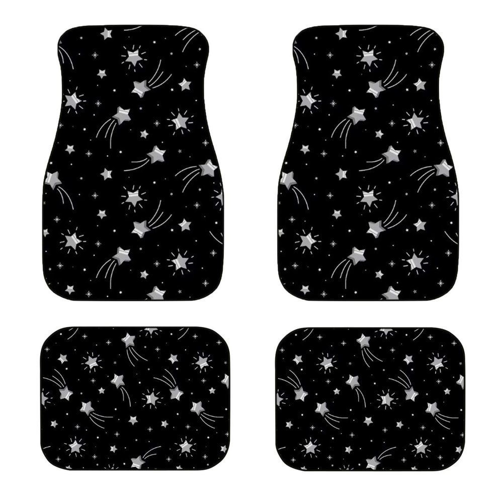 Universal HighTraction Car Floor Mats 4Piece AllWeather Interior Protection Set 6