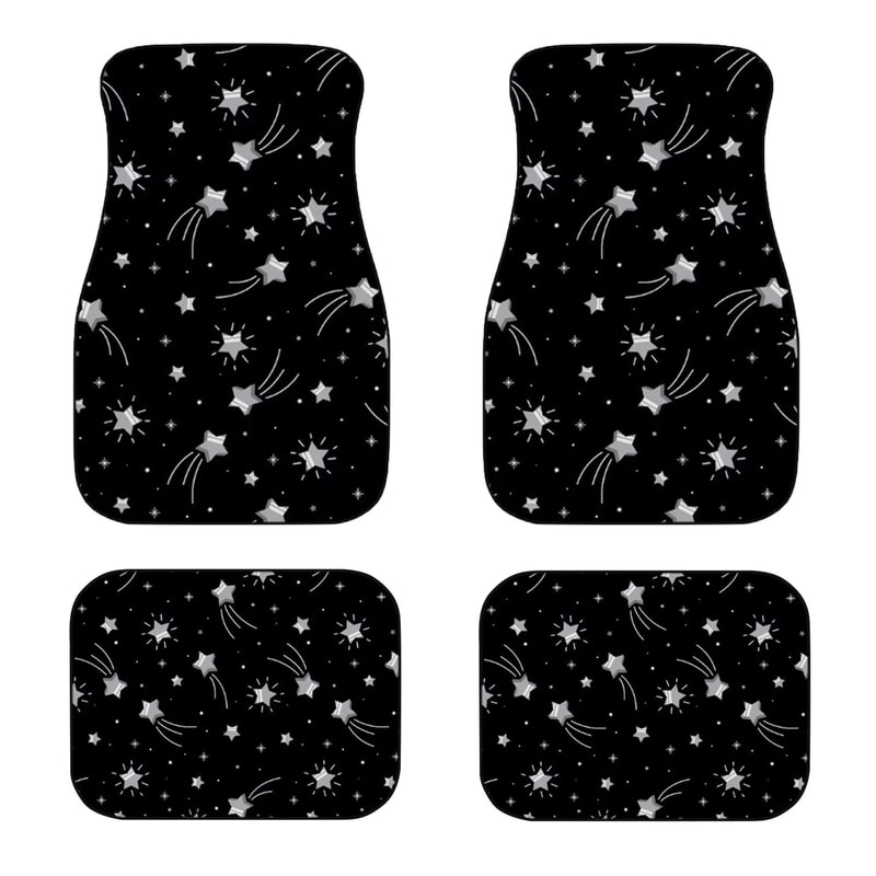 Universal HighTraction Car Floor Mats 4Piece AllWeather Interior Protection Set 6