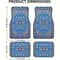 Universal Floor Shield 4Piece AntiSlip Car Mat Set 3