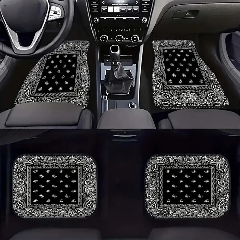 Universal Floor Shield 4Piece AntiSlip Car Mat Set 7