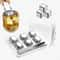 Chill Steel Reusable Whiskey Stones 6Piece Stainless Steel Ice Cube Set 0