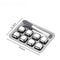 Chill Steel Reusable Whiskey Stones 6Piece Stainless Steel Ice Cube Set 5