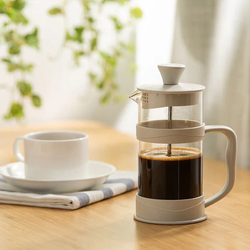 Essential Glass French Press MultiUse Coffee Tea Brewer 5