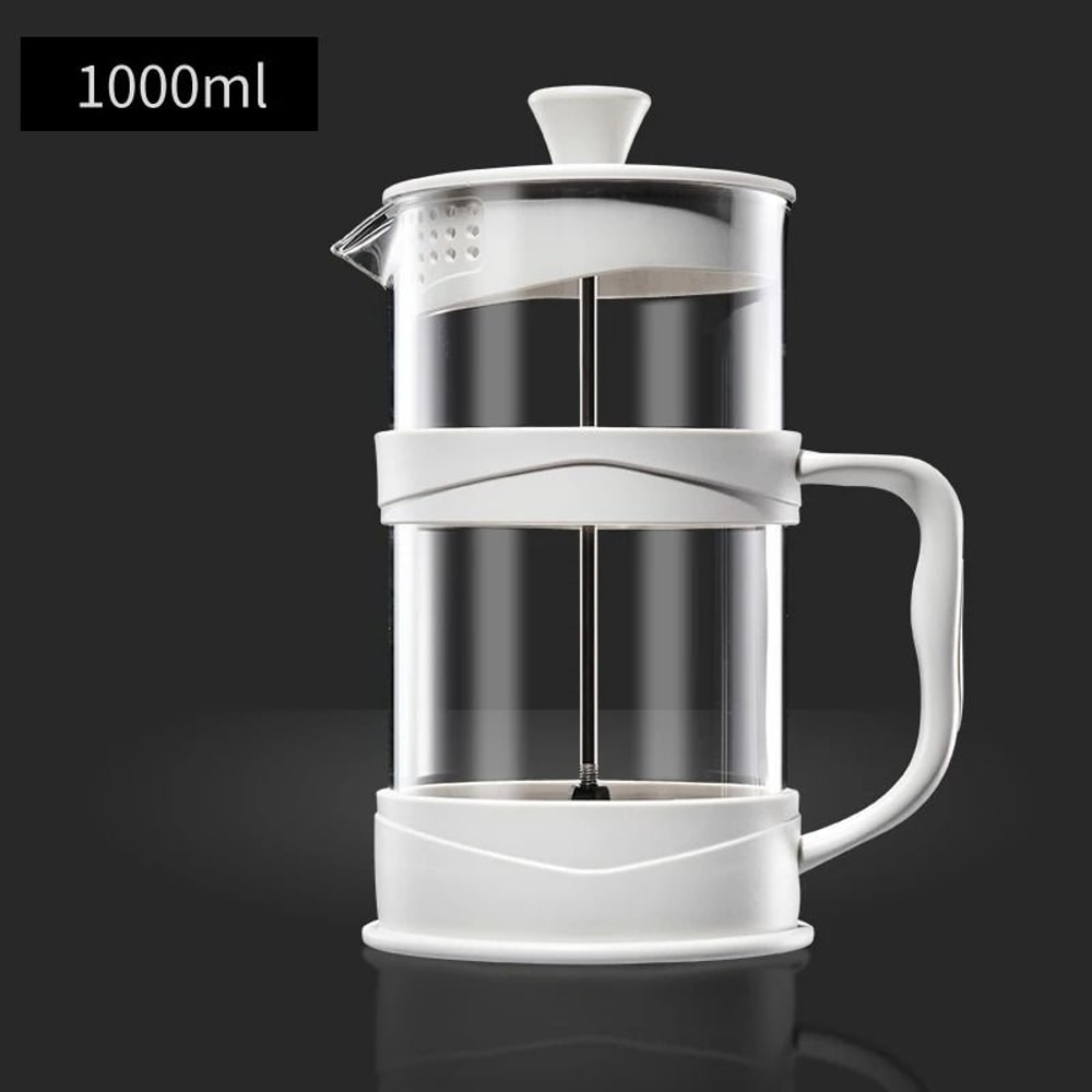 Essential Glass French Press MultiUse Coffee Tea Brewer 9