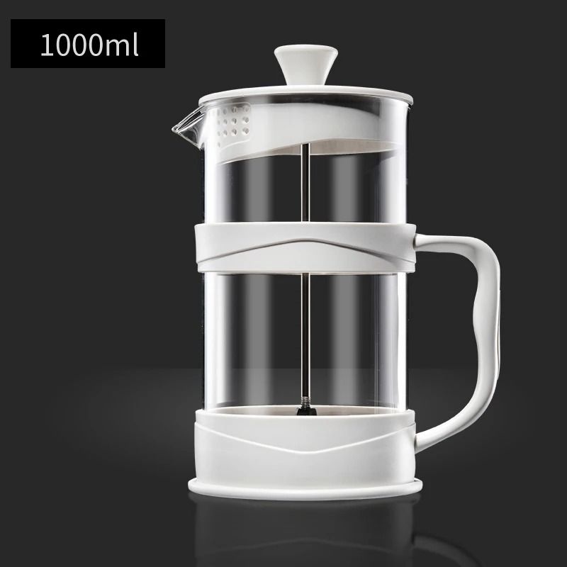 Essential Glass French Press MultiUse Coffee Tea Brewer 9