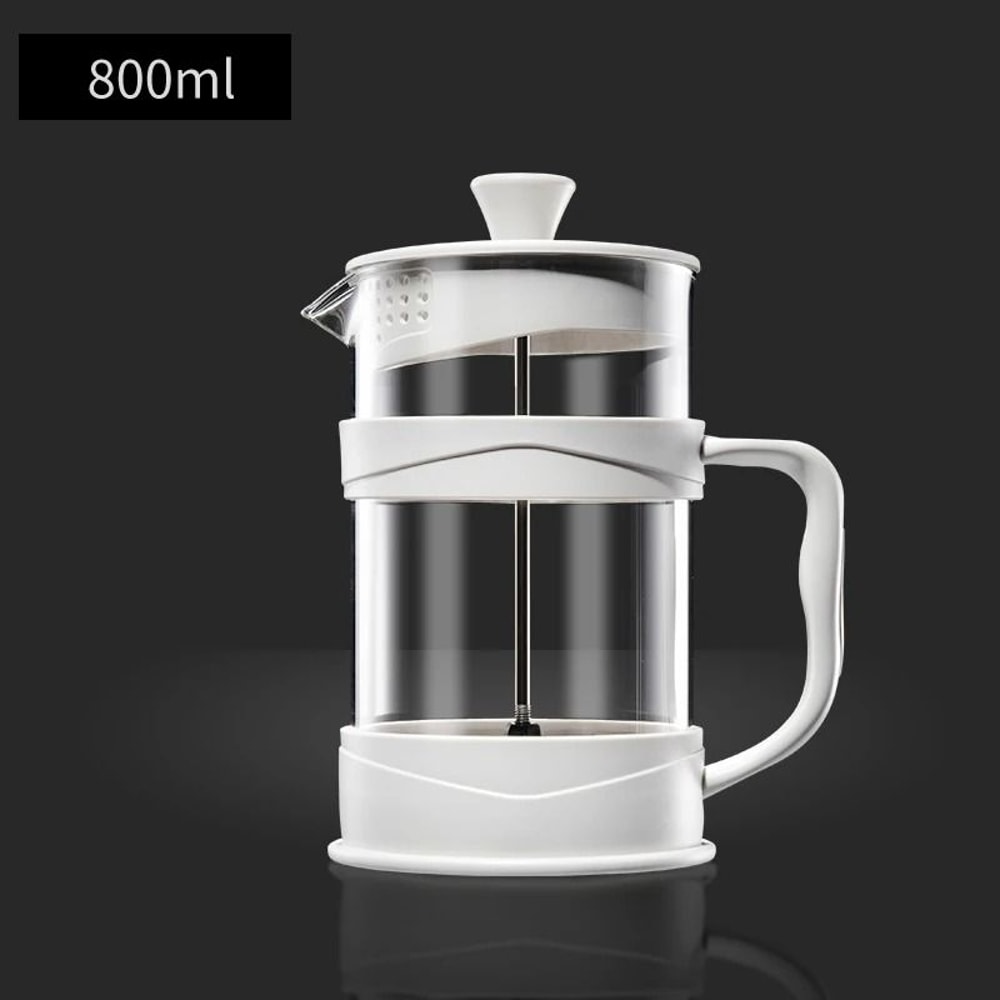 Essential Glass French Press MultiUse Coffee Tea Brewer 8