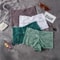Lace Mesh Seamless Boyshorts Elegant Hollow Out Jacquard Underwear 3