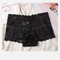 Lace Mesh Seamless Boyshorts Elegant Hollow Out Jacquard Underwear 7