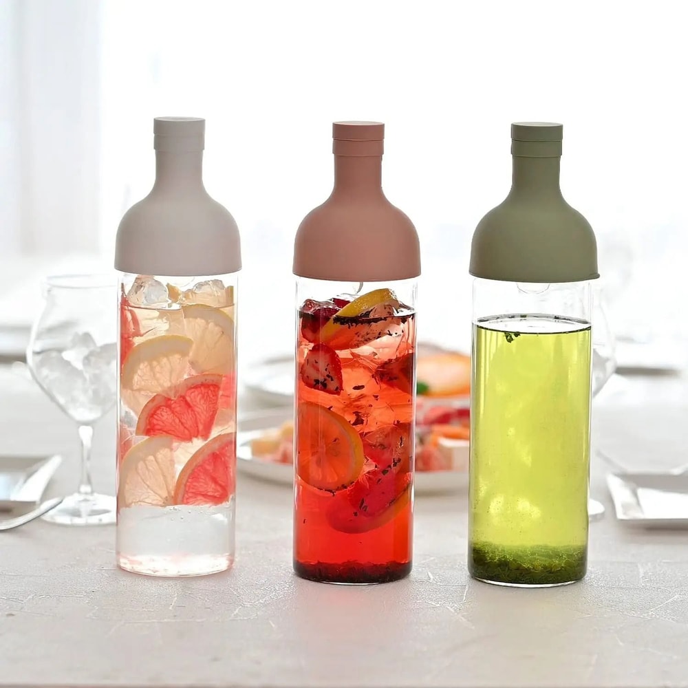 Crystal Brew Glass Cold Brewer 900ML Refrigerator Iced Coffee Tea Maker 6