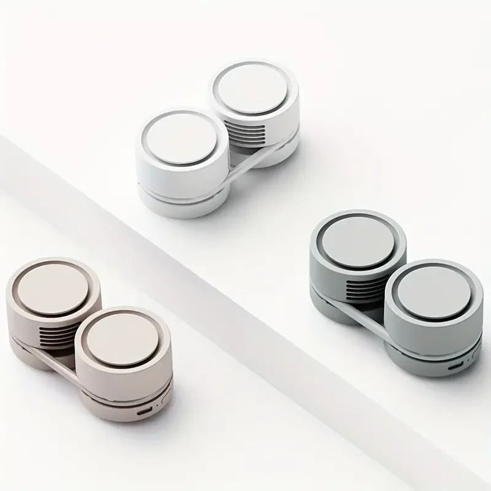 HandsFree Bladeless Neck Fan 360 Bendable Wearable Personal Fan 6