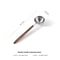 Walnut Handle Stainless Steel Coffee Scoop Premium 25ml Measuring Spoon 4