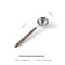 Walnut Handle Stainless Steel Coffee Scoop Premium 25ml Measuring Spoon 6